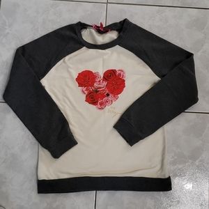 Betsey Johnson Girls Sweatshirt,  Size L(12)